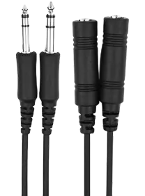 CB-17 GA Aviation Headset Extension Cable