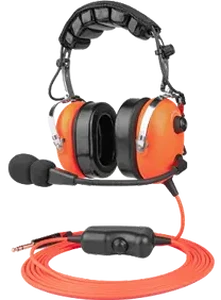 PH-200A Ground Support Noise Reduction Headset Aviation Aircraft Ground Crew Headset