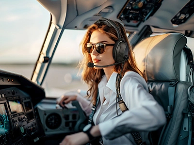 PH-600A ANR Aviation Headset With Bluetooth
