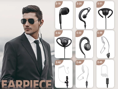 How to Wear a Walkie Earpiece?