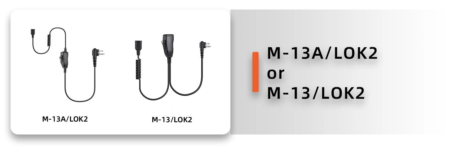 Details of E-20/LOK 2 wired Earpiece with Quick Disconnect for Walkie Talkies