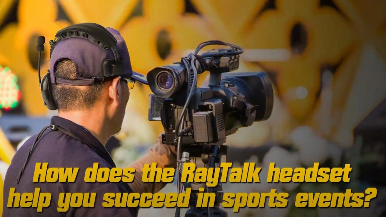 How does the RayTalk headset help you succeed in sports events? | RAN 2000AQ