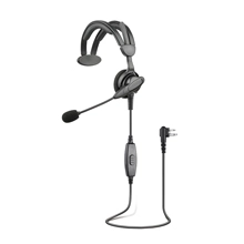 RHS-0536 Medium Duty Intercom Call Center Headphone with Noise-Canceling Boom Microphone