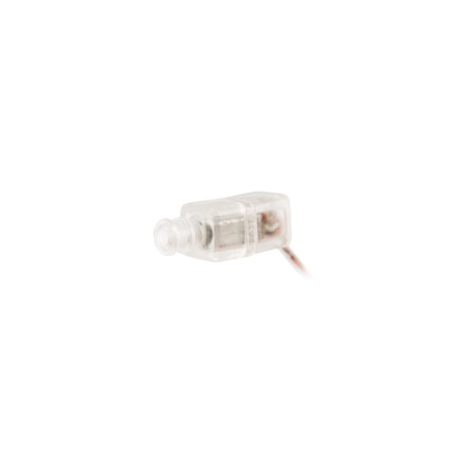 E-47 listen only earpiece for law enforcement, featuring a mini-armature speaker for clearer and more private communication