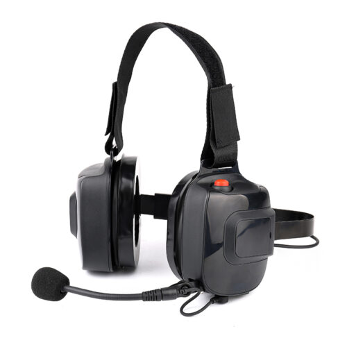 B-60 Pit Headset with PTT button, making racing and industrial communication more convenient.