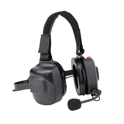 Rugged B-60Q headset with behind-the-head design