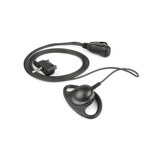 EM-3227 communication earpiece with Y2 plug and PTT, compatible with Vertex radios