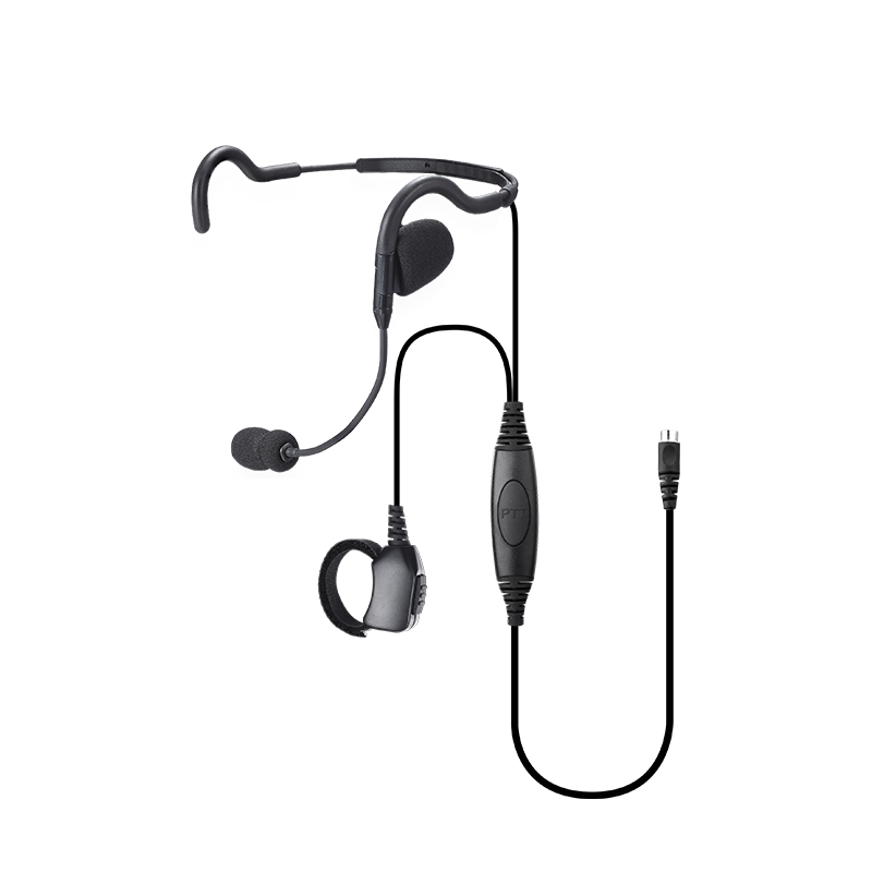 RHS-0636 tactical two way radio headsets with Push-to-talk button