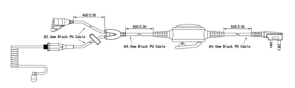 acoustic tube earpiece