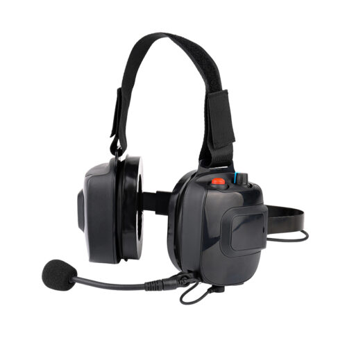 B-60 racing radios headset with an optional customizable volume control knob