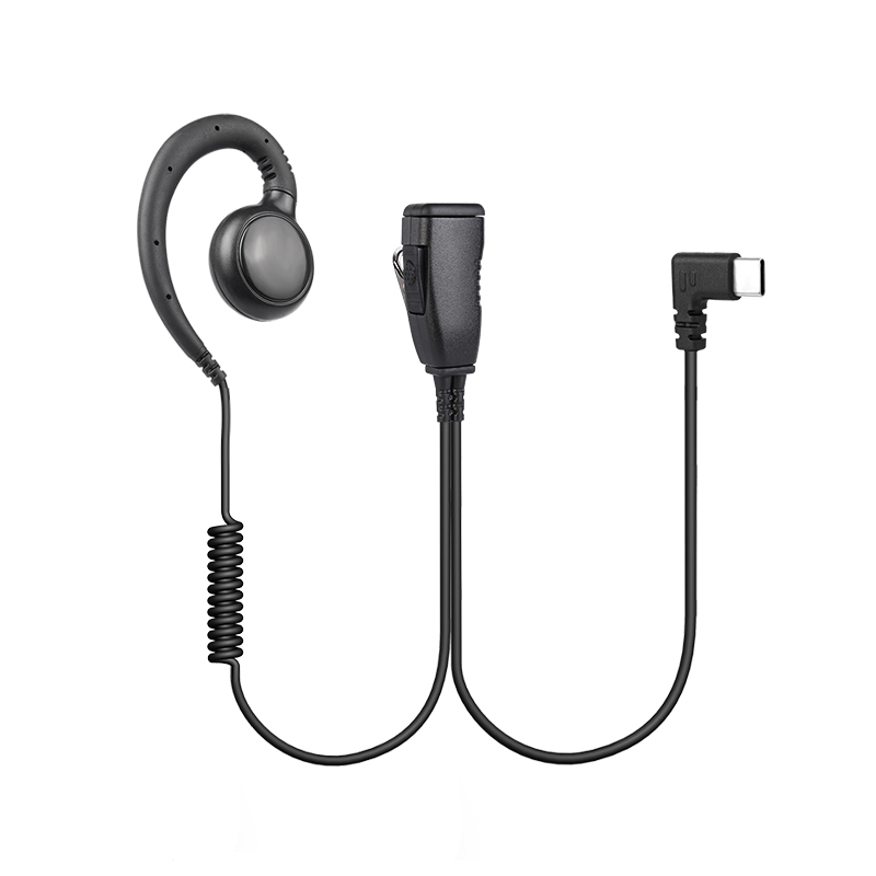 EM-3313 PTT Earpieces wtih USB-C plug for Motorola TLK Series