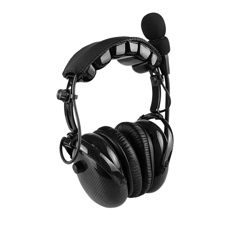 RAN-1000CF dual-muff headset with PTT knob
