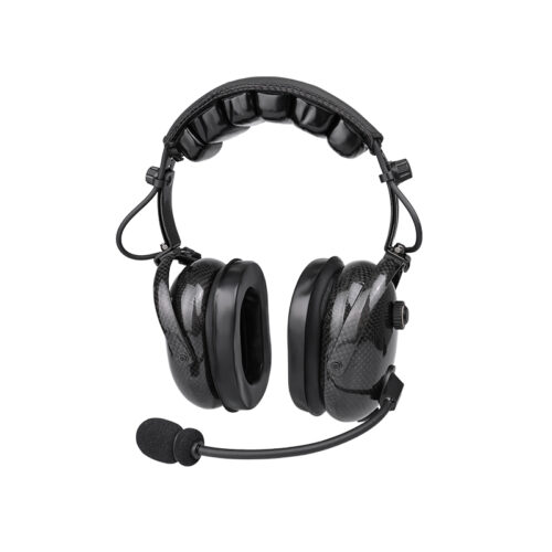 RAN-1000CF Carbon Fiber Two Way Radio Headset