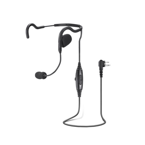 RHS-0636 tactical headphones with cable and ptt full view