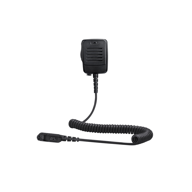 RSM-500 remote speaker microphone compatible with Motorola, with connectors also available for Kenwood radios