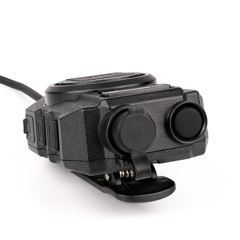 IP67-rated RSM-600 two-way radio speaker mic with a Nexus female jack on the top IP67-rated RSM-600 two-way radio speaker mic with a Nexus female jack on the top