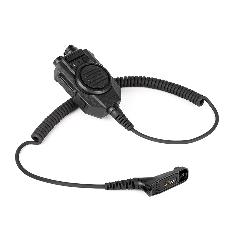 RSM-600 heavy-duty speaker mic with M9 connector, coiled cable, and extra-durable strain relief RSM-600 heavy-duty speaker mic with M9 connector, coiled cable, and extra-durable strain relief