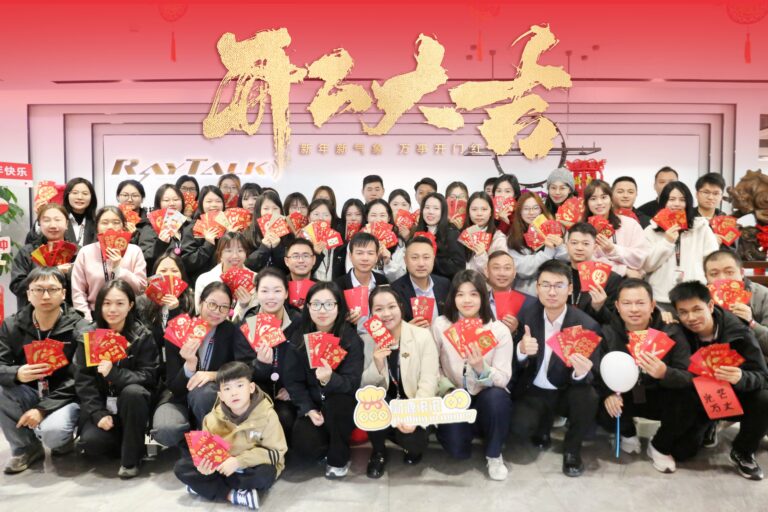 Group photo of the experienced RayTalk team