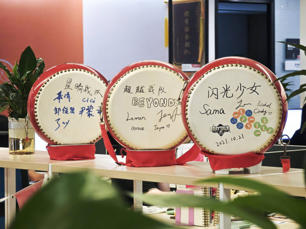 Three War Drums of RayTalk Sales Team