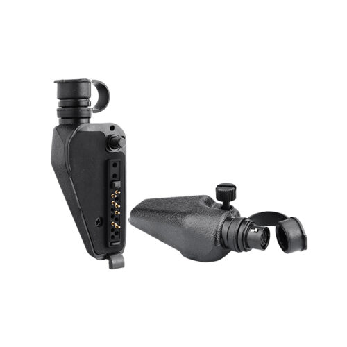 AP-K2-HRS6F two Way Radio headset Adapter- For Kenwood TK385 Multi Pin to Hirose 6 Pin Connector