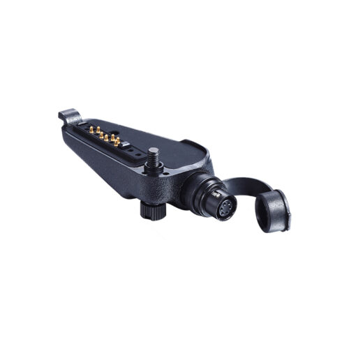 AP-M9-HRS6F 2 Way Radio Earpiece Adapter-For Mototrbo Multi Pin to to Hirose 6 Pin Connector