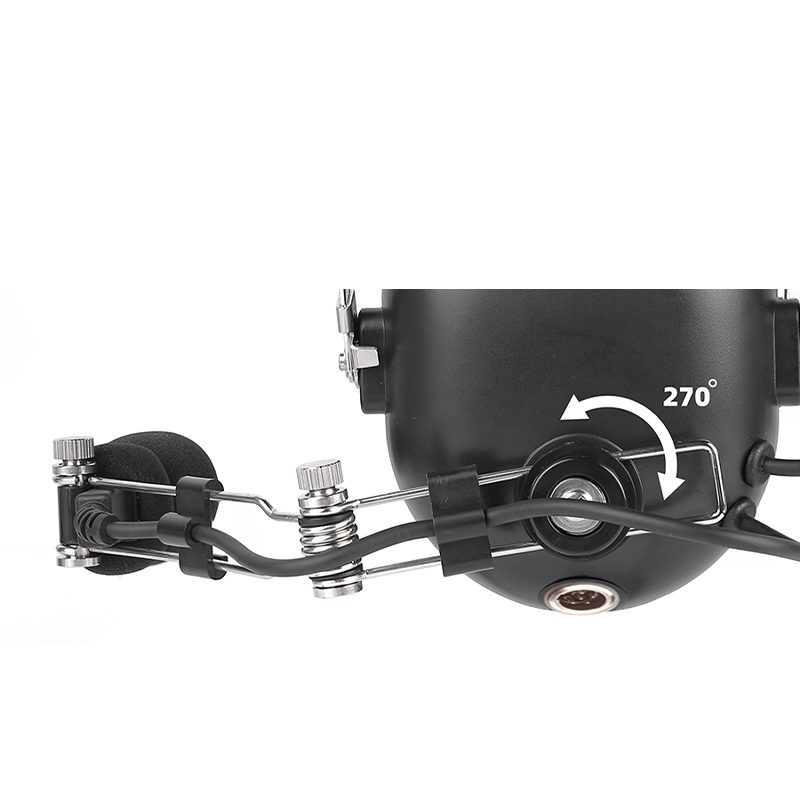 Adjustable metal boom arm and microphone Adjustable metal boom arm and microphone