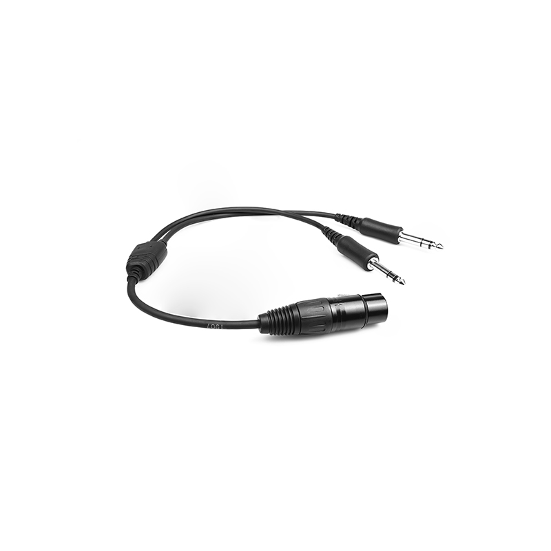 CB-10 Airbus Headset to GA Dual Plugs Headset Cable