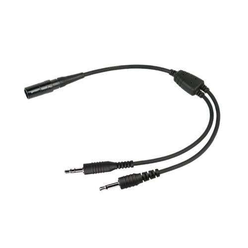 CB-27 CB-27 Adapter Lemo 6 Pin Female Cable to 3.5mm and 2.5mm