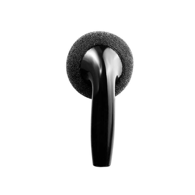 E-10 earbud with sponge cover