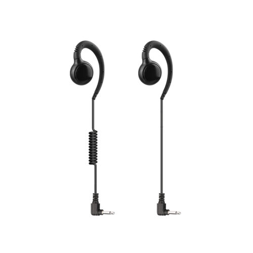 E-33C C-Ring Swivel Listen Only Earpiece-3.5mm or 2.5mm Plug