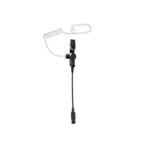 E-42/LOK 1 Single Wire Coiled Clear Tube Earphone