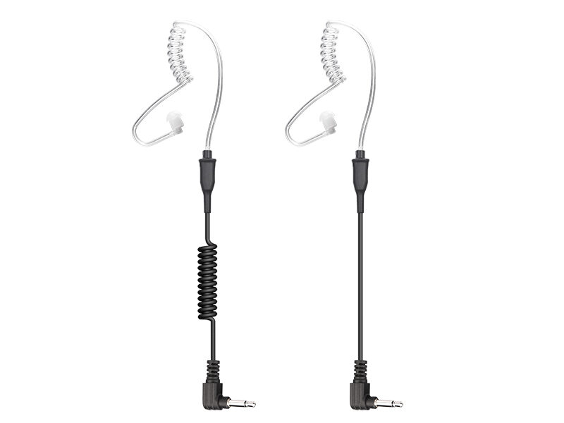 E-44-3.5L2 E-44C Police Listen Only Acoustic Coil Tube Earpiece