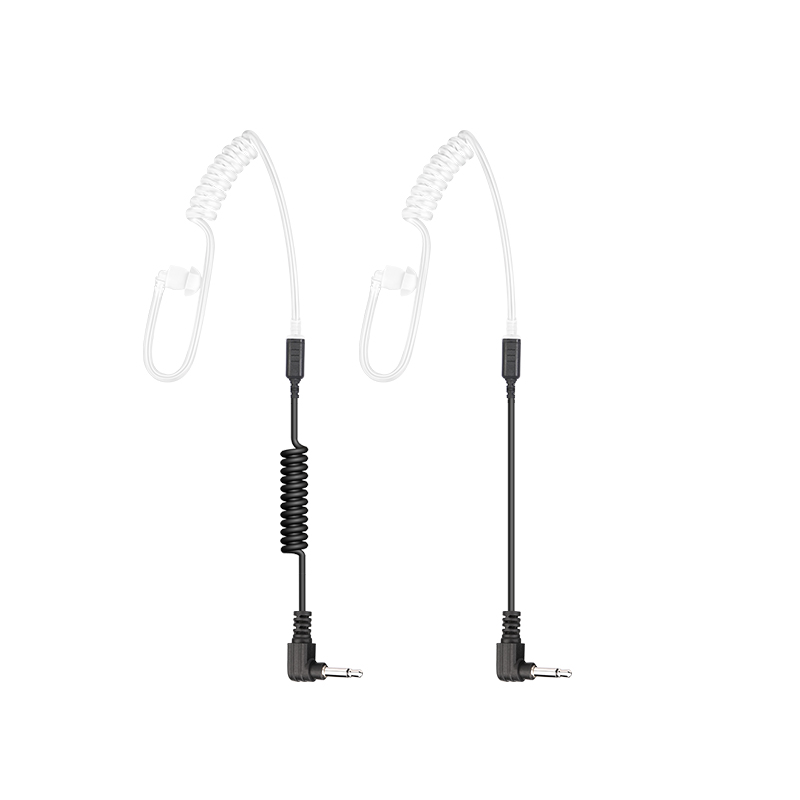 E-45C Clear Covert In-Ear Earpiece with Mini-Armature Speaker for Walkie Talkies