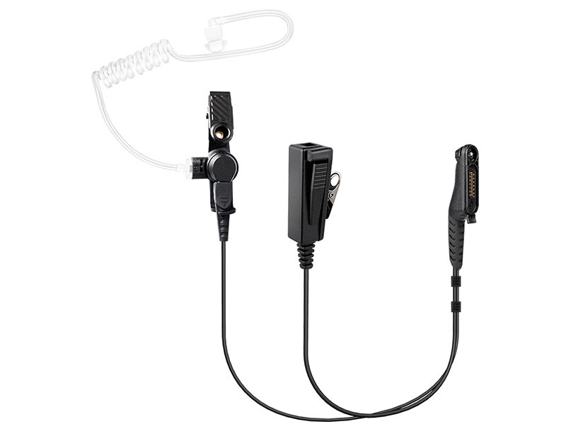 Covert Acoustic Tube Security Earphone for Motorola