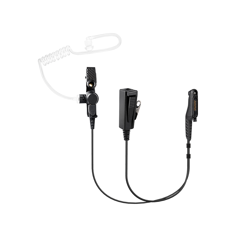 Covert Acoustic Tube Security Earphone for Motorola