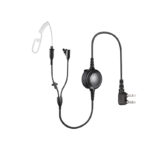EM-440250 Acoustic Tube Earpiece with Large PTT