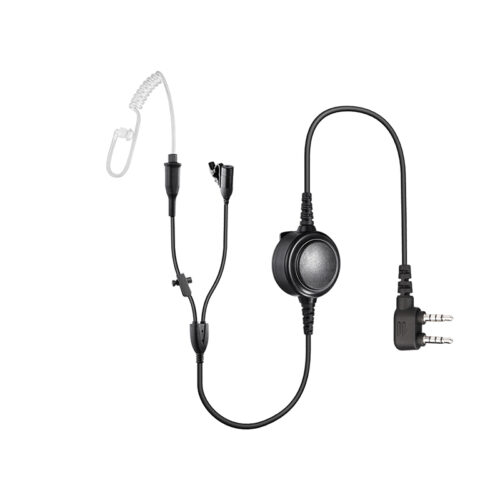 EM-440250 Acoustic Tube Earpiece with Large PTT