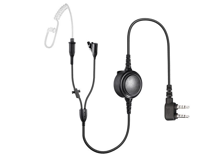 EM-440250 Acoustic Tube Earpiece with Large PTT EM-440250 Acoustic Tube Earpiece with Large PTT