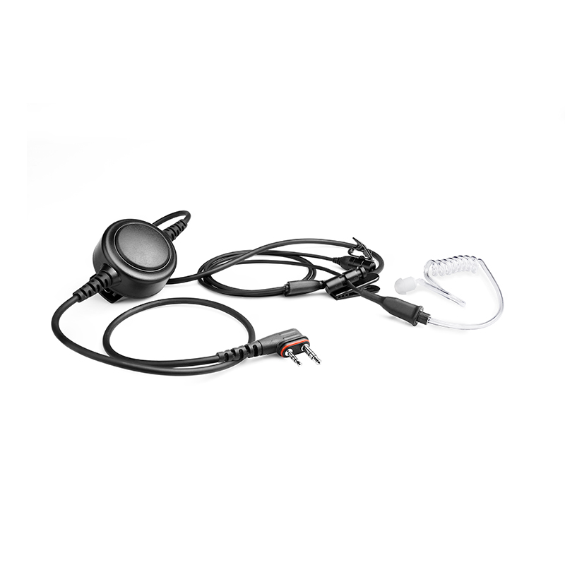 EM-440250 Acoustic Tube Earpiece with Large PTT