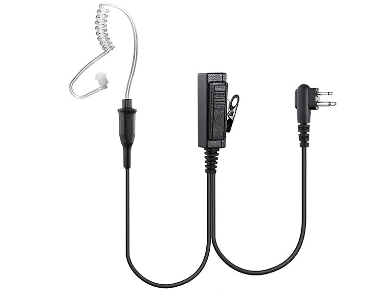 EM-4438 Transparent Acoustic Tube Security Surveillance Headset