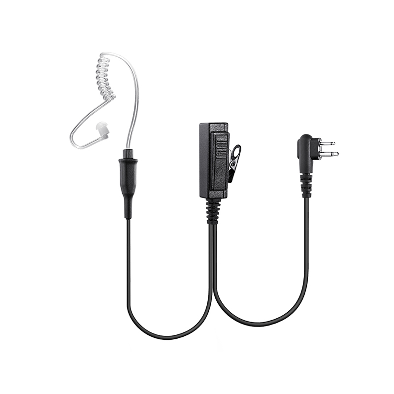 EM-4438 Transparent Acoustic Tube Security Surveillance Headset