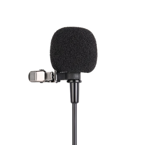 in-line microphone with metal clip