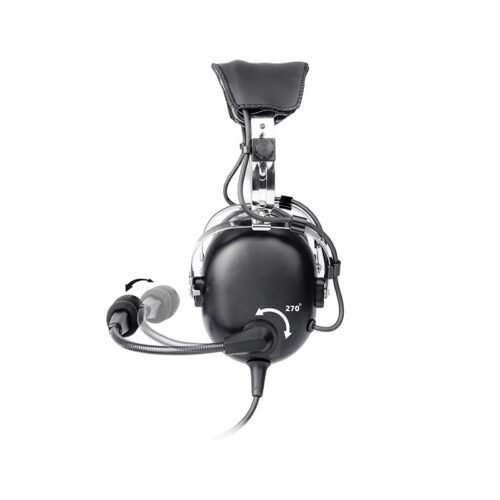 PH-100 ANR Active Noise Reduction Aviation Headsets for Pilot