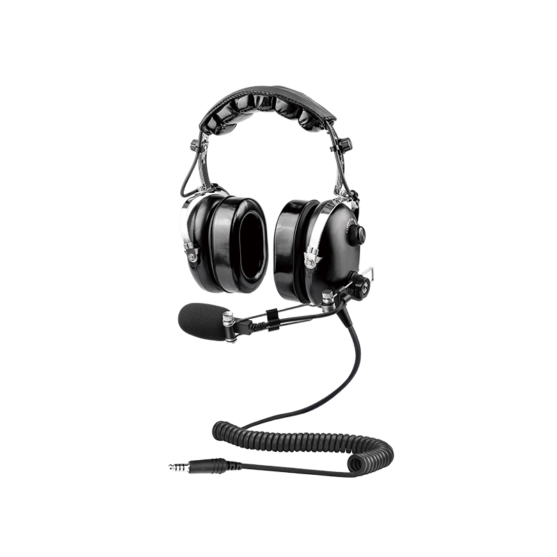 PH-100H Passive Noise Reduction Pilot Headphones with U-174/U Plug