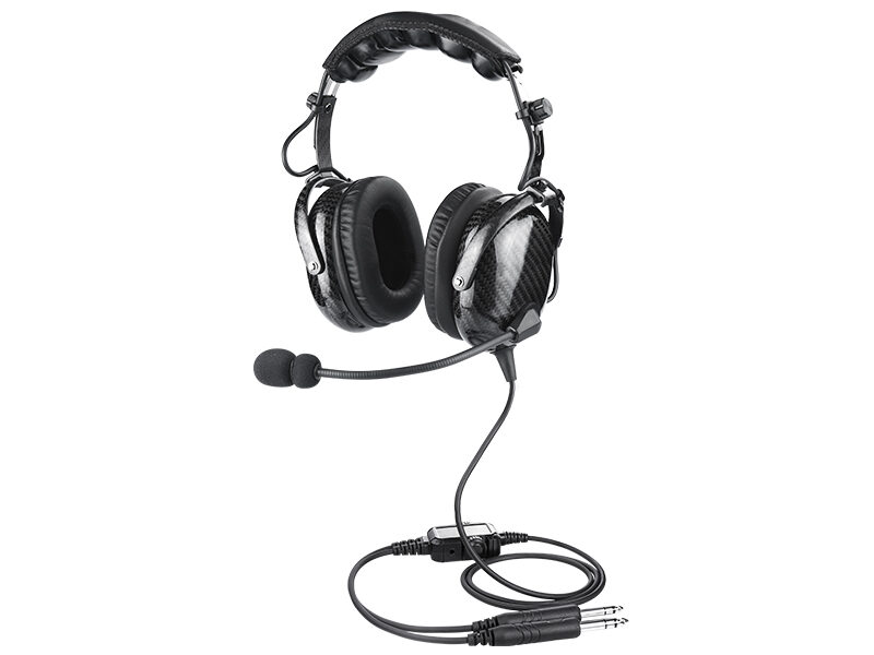 PH-400A-GA-PNR-SC PH-400A Carbon Fiber lightweight Aviation Headset For Airline Pilots