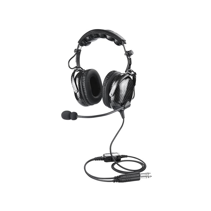 PH-400A Carbon Fiber lightweight Aviation Headset For Airline Pilots