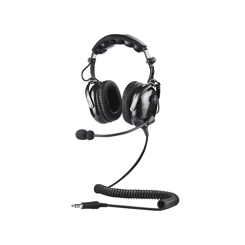 PH-400A-H-PNR-CC PH-400AH Helicopter Military Pilot Headset with Noise Cancelling Mic