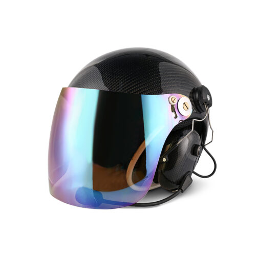 PH-HM400Q Carbon Fiber Intercom Helmets Headsets