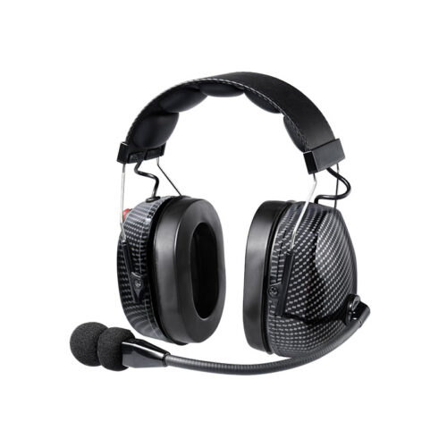 RAN-3000Q-CF (2) RAN-3000CF Heavy Duty Dual Earmuff Carbon Fiber Printed Noise Cancelling Headset