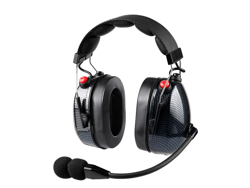 RAN-3000CF/4PTT Two Way Headsets with Mic & 4 PTT Button